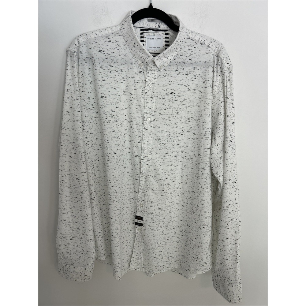 Denim & Flower Ricky Singh Long Sleeve XL Button-Down Men's Dress Shirt